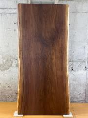 【SALE期間限定特価】ブラックウォルナット一枚板181.4×86~91cm 【天板のみ】№699ツーマンデリバリーでお部屋までお届け!